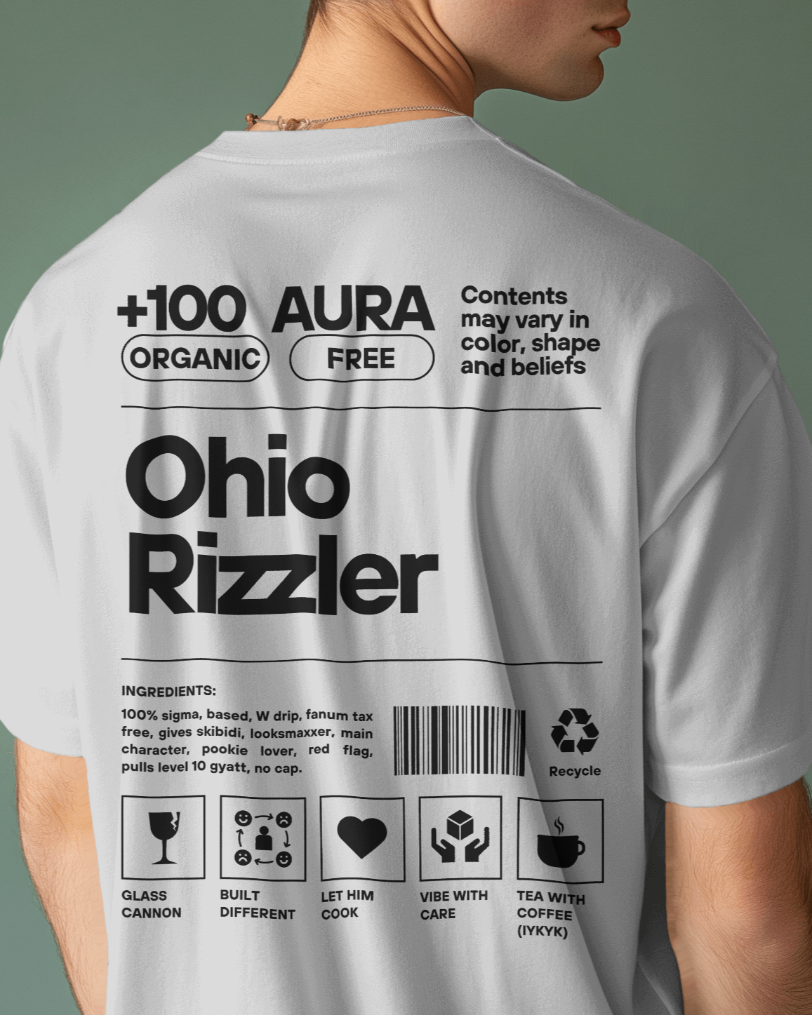 Ohio rizzler oversized drop-shoulder fit